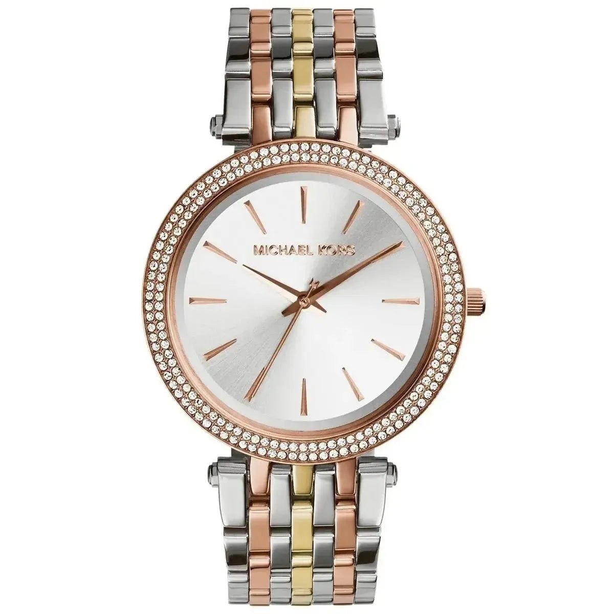 Michael Kors MK3203 Women's Watch – 39mm Silver Dial Stainless Steel