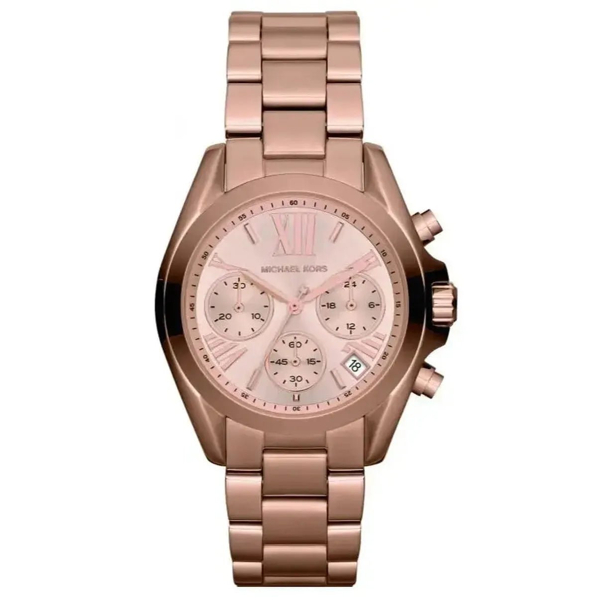 Michael Kors MK5799 Women's Watch – 36mm Rose Gold Dial Stainless Steel