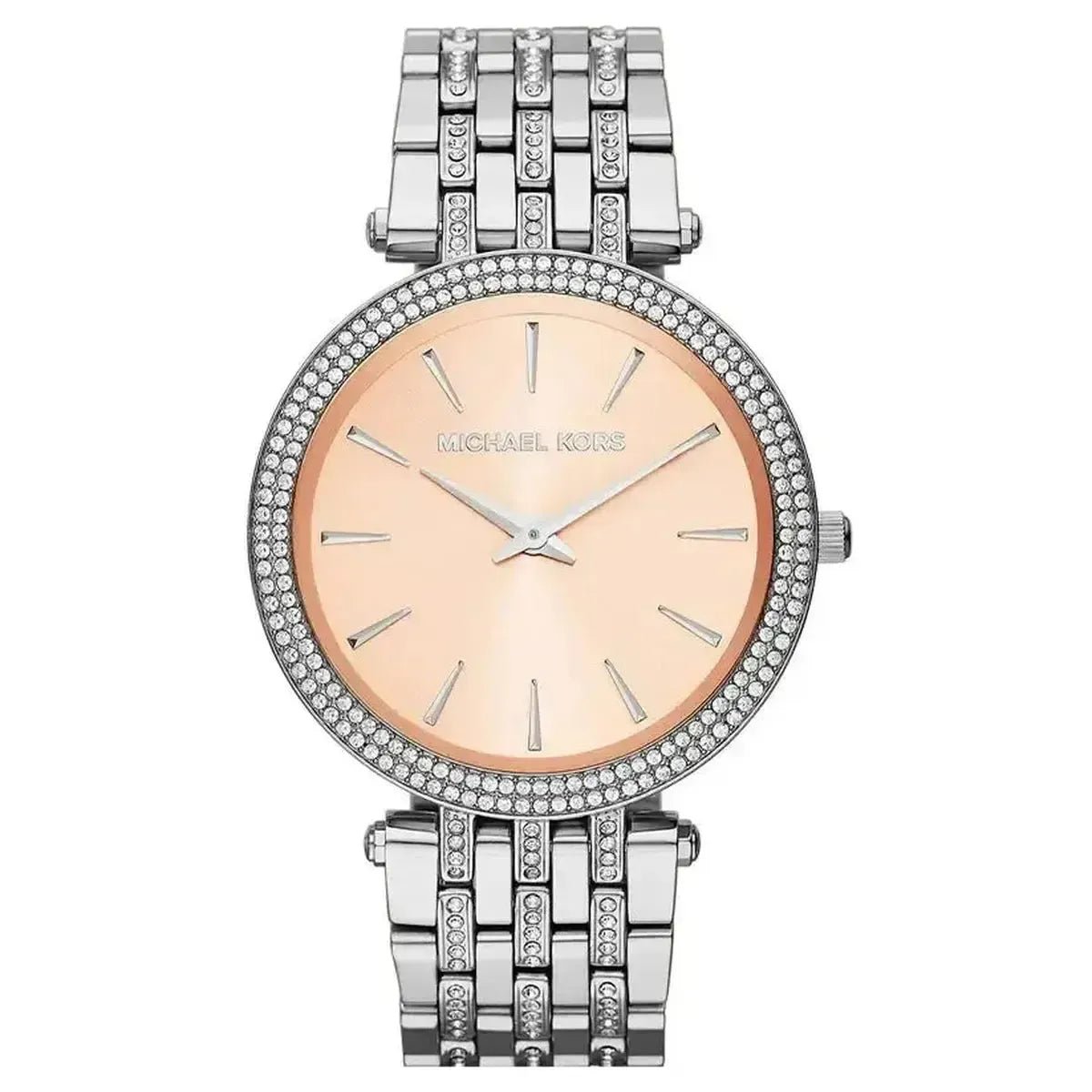 Michael Kors MK3218 Women's Watch – 39mm Rose Gold Dial Stainless Steel
