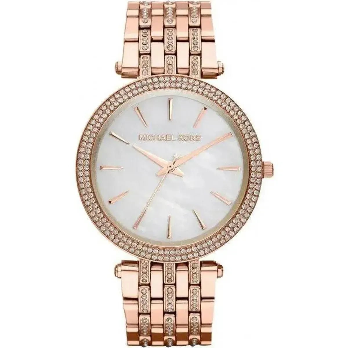Michael Kors MK3220 Women's Watch – 39mm White Dial Stainless Steel