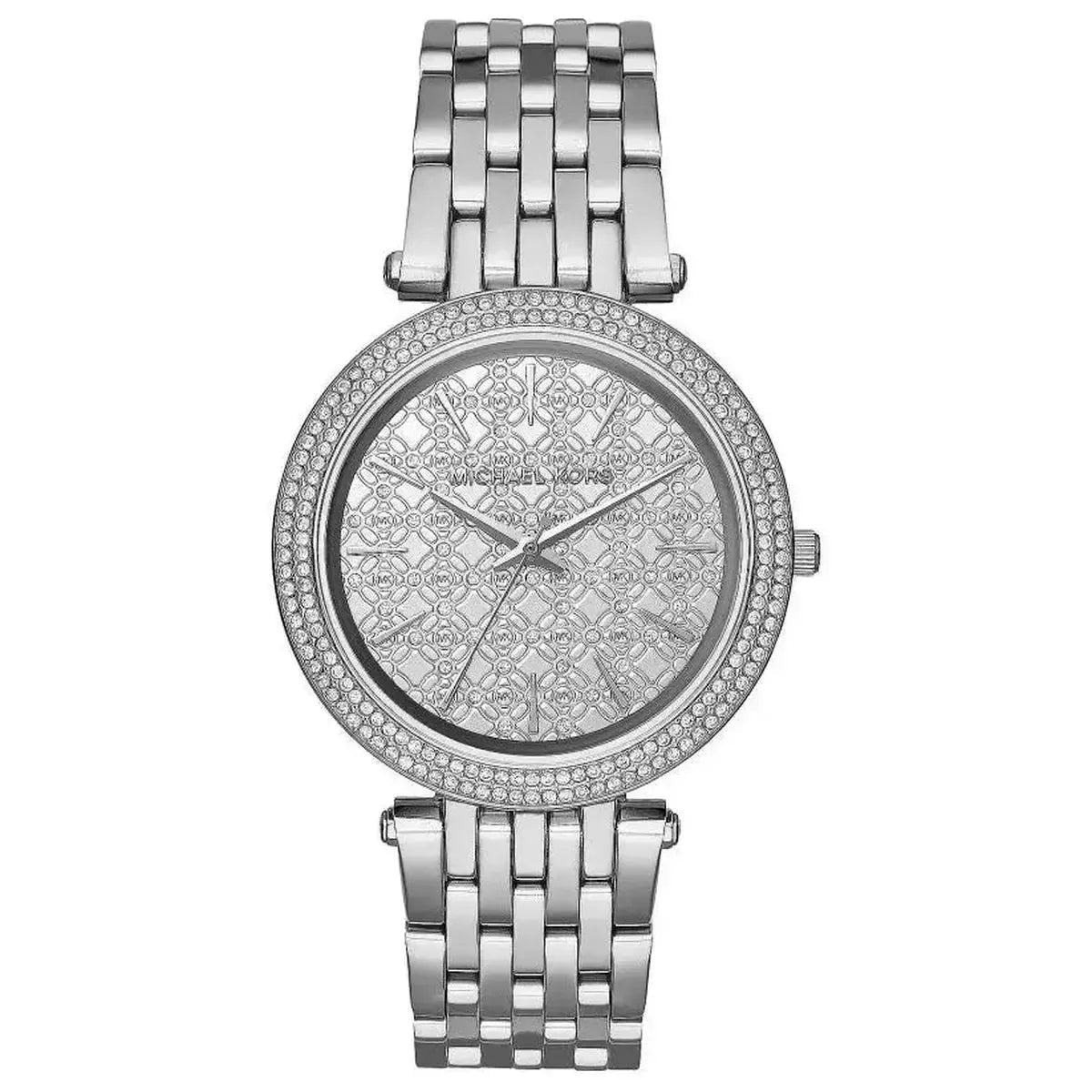 Michael Kors MK3404 Women's Watch – 39mm Silver Dial Stainless Steel
