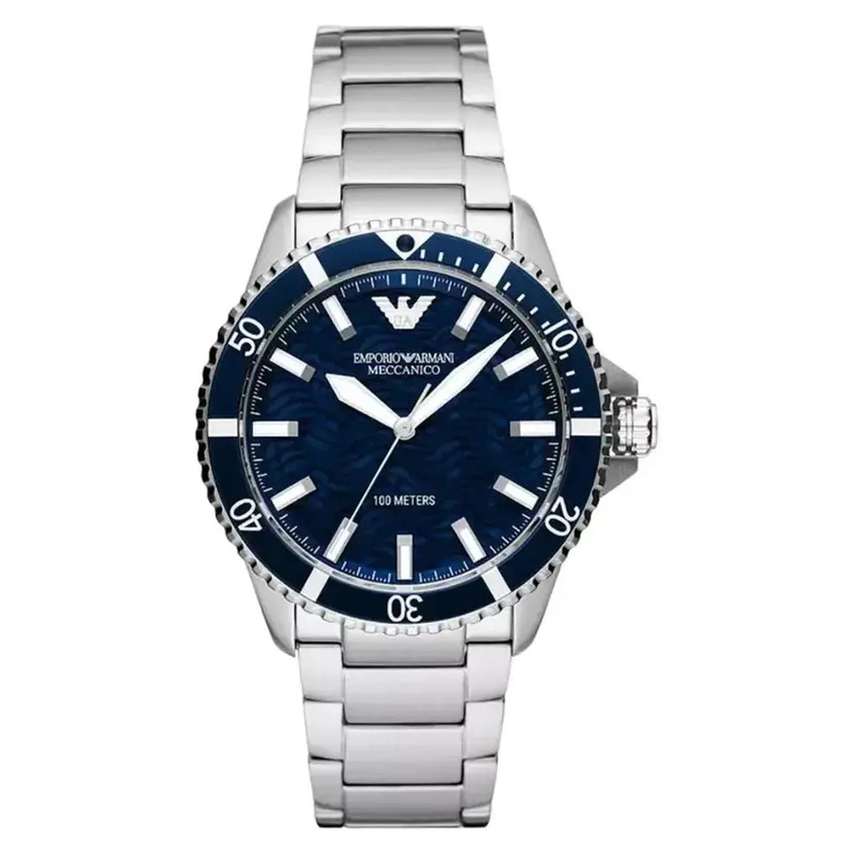 Emporio Armani Sea Explorer AR60059 Men's Watch – 42mm Blue Dial Stainless Steel