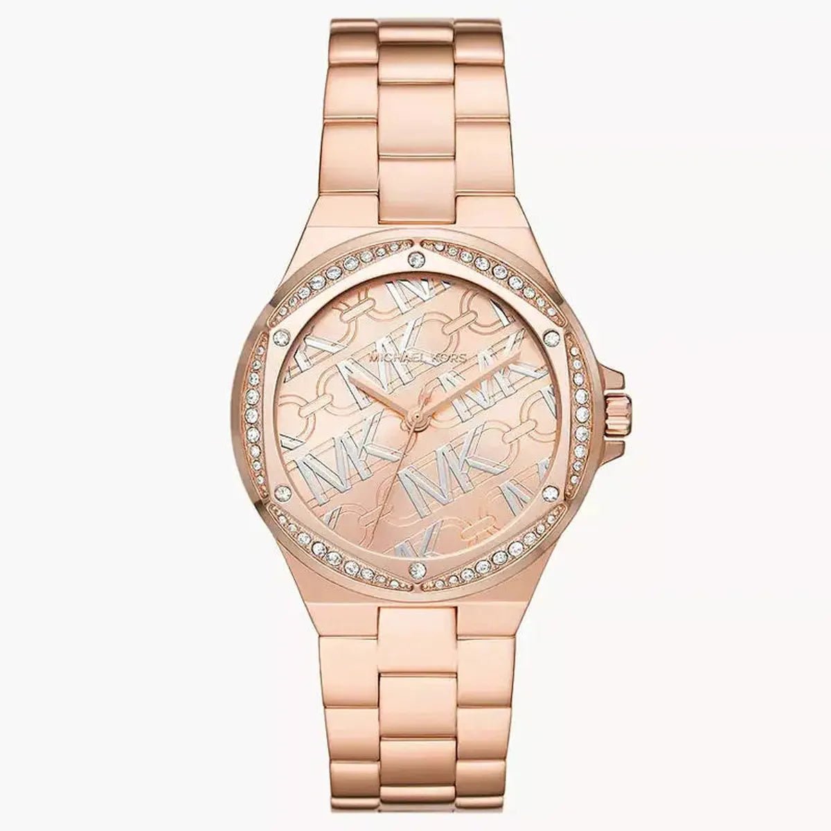 Michael Kors MK7405 Women's Watch – 37mm Rose Gold Dial Stainless Steel
