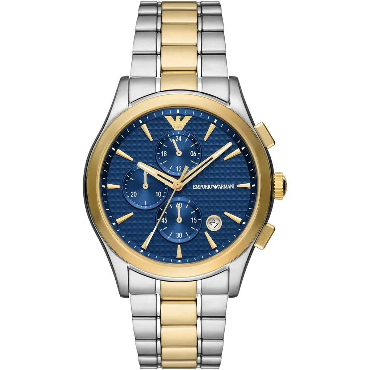 Emporio Armani Paolo AR11579 Men's Watch – 42mm Navy Dial Stainless Steel