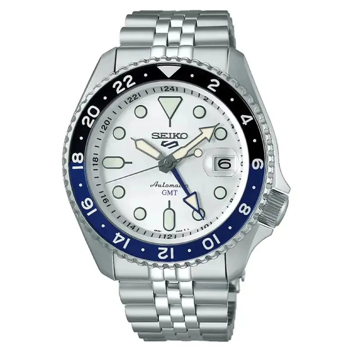 Seiko 5 Sports SRPE77K1 Men's Watch – 42.5mm Blue Dial Stainless Steel