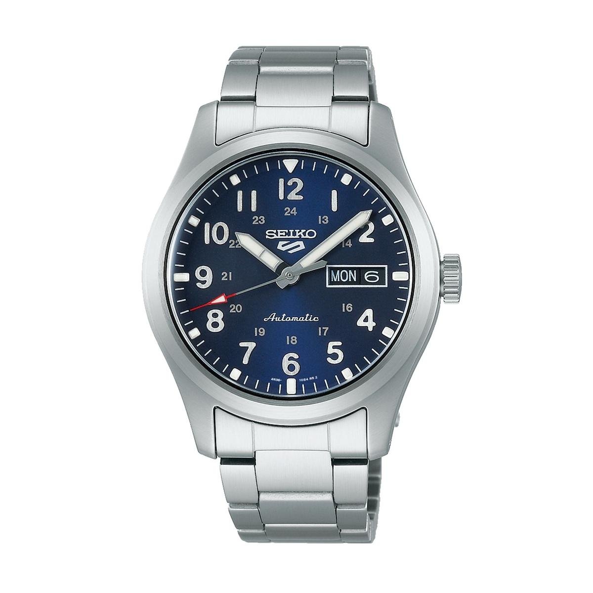 Seiko 5 Sports Sports Style SRPG29K1 Men's Watch – 39.4mm Blue Dial Stainless Steel