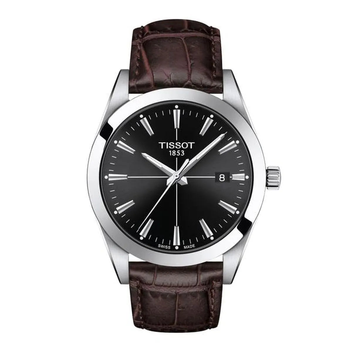 Tissot Gentleman Quartz 40mm Black Dial Men's Watch T127.410.16.051.01