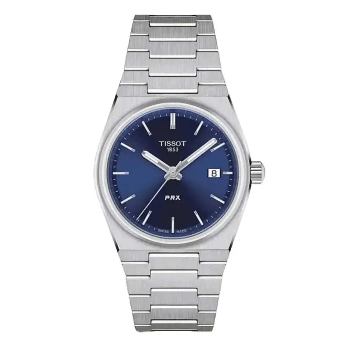 Tissot PRX T137.210.11.041.00 Unisex Watch – 35.0mm Blue Dial Stainless Steel