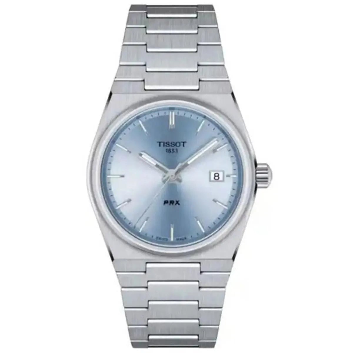 Tissot PRX T137.210.11.351.00 Unisex Watch – 35mm Blue Dial Stainless Steel