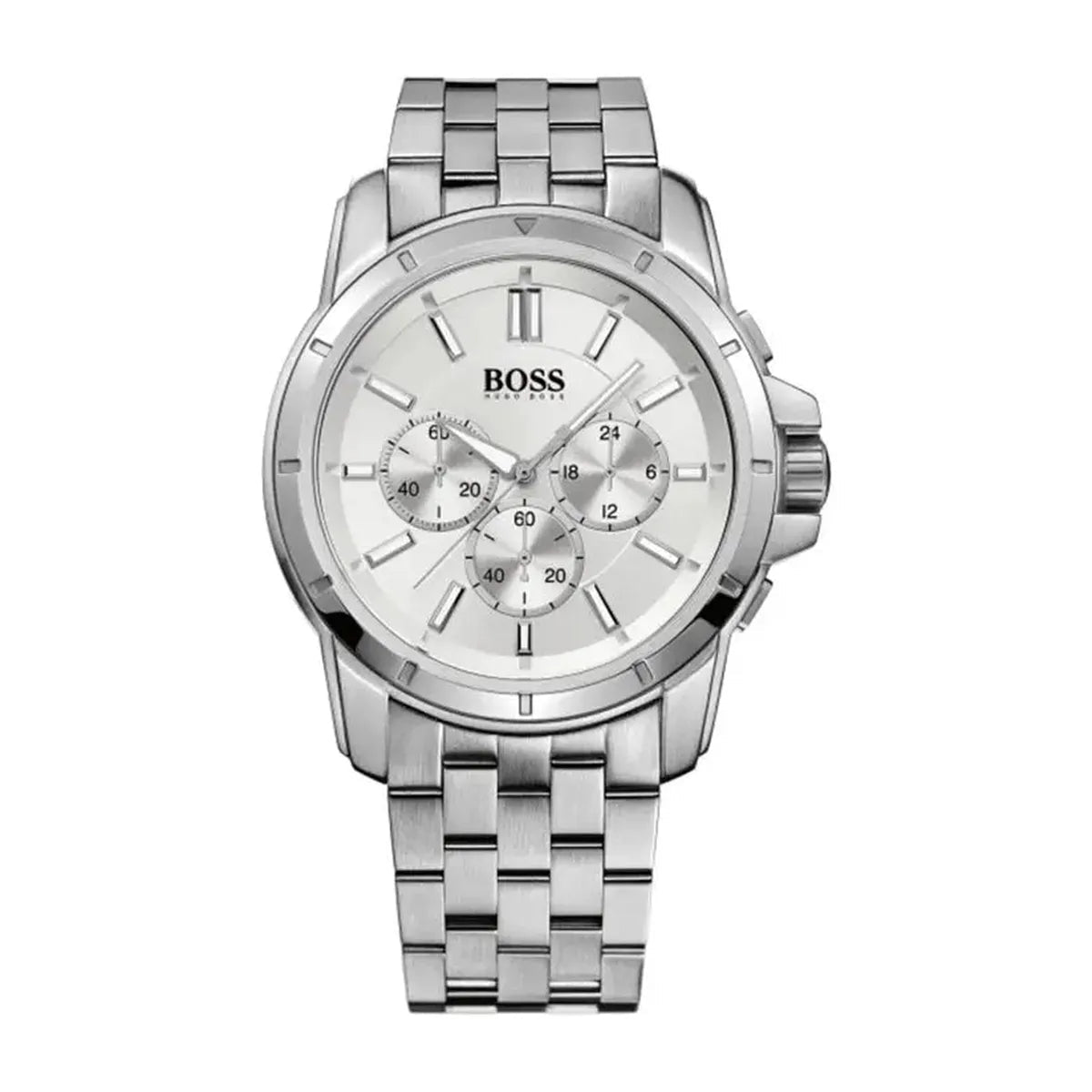 Hugo Boss Ikon 1512962 Men's Watch – 44mm White Dial Stainless Steel