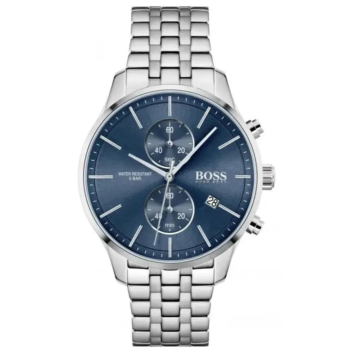 Hugo Boss Jet 1513384 Men's Watch – 41mm Blue Dial Stainless Steel