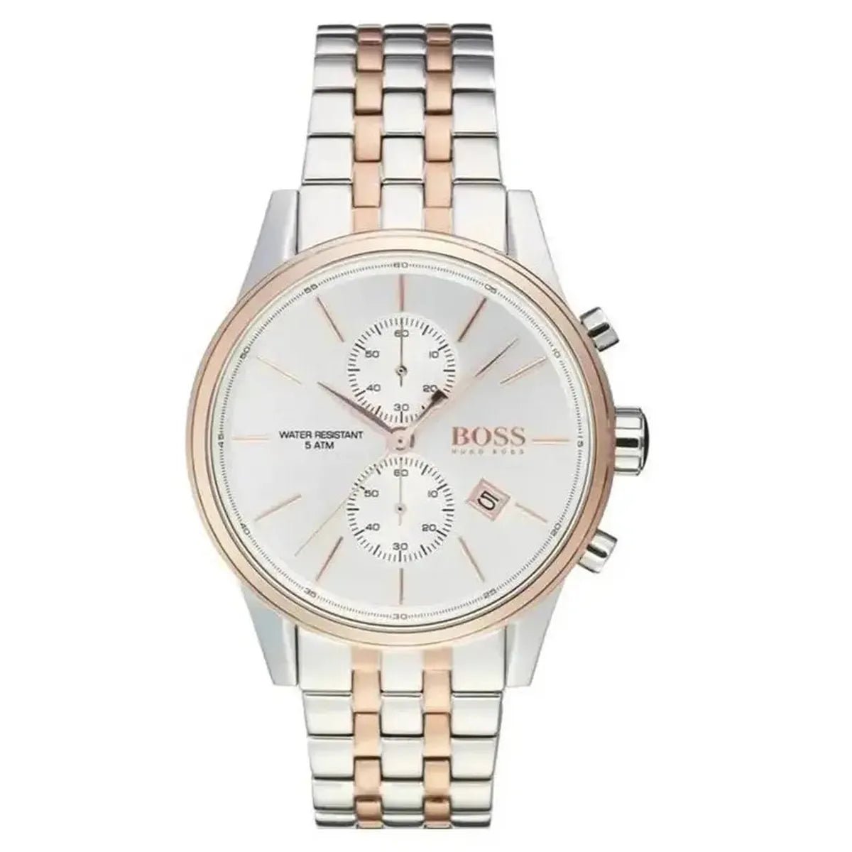 Hugo Boss Jet 1513385 Men's Watch – 42mm Silver Dial Stainless Steel