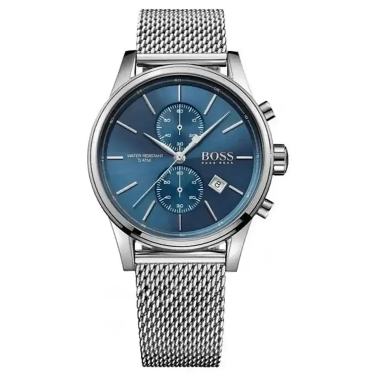 Hugo Boss Jet 1513441 Men's Watch – 41mm Blue Dial Stainless Steel