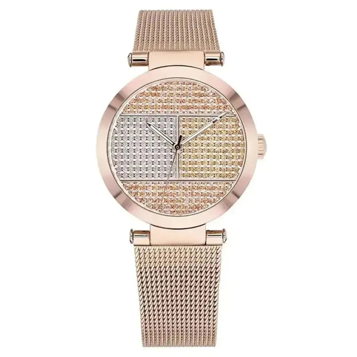 Tommy Hilfiger Lynn 1781868 Women's Watch – 32mm Rose Gold Dial Stainless Steel