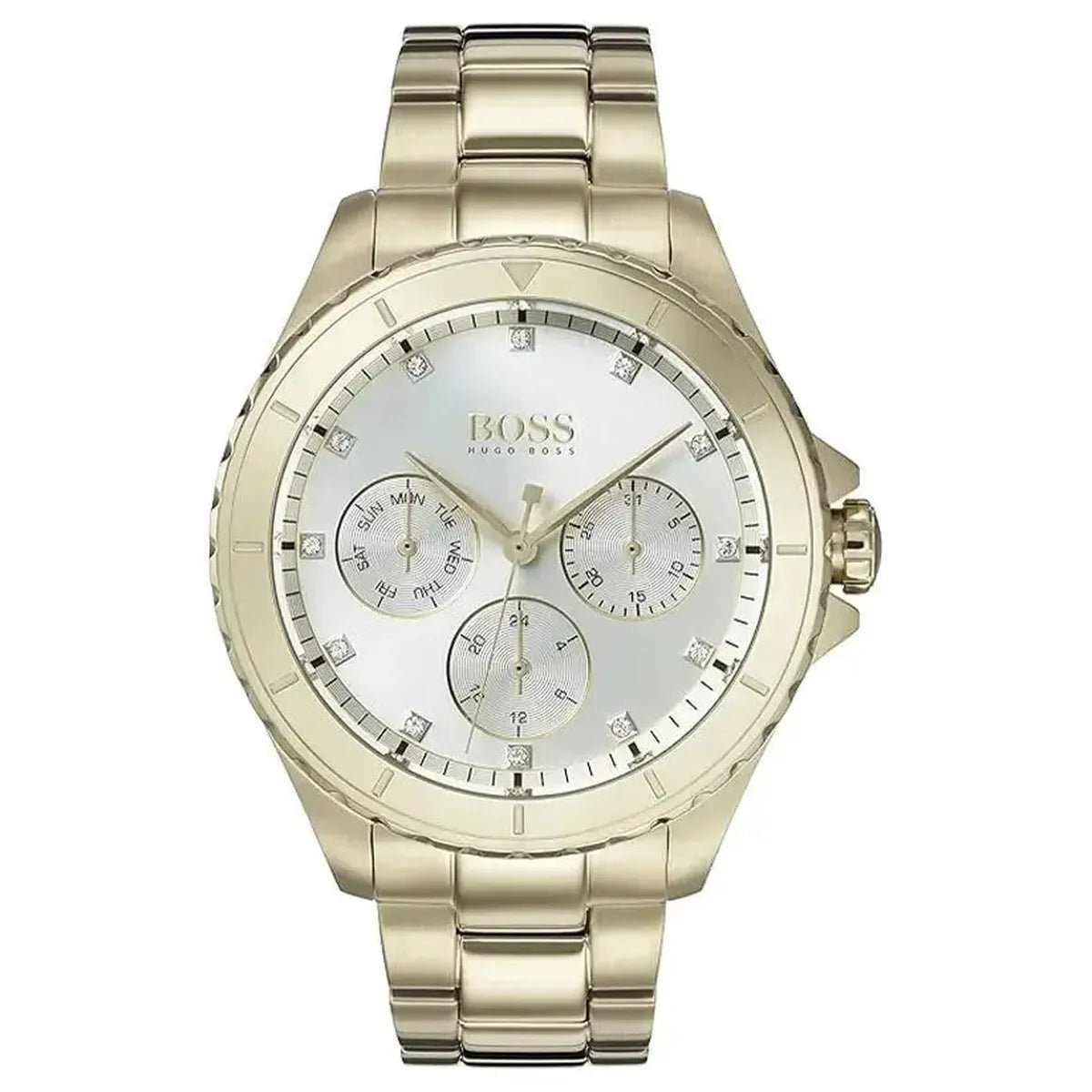 Hugo Boss Premiere 1502445 Women's Watch – 38mm Silver Dial Stainless Steel