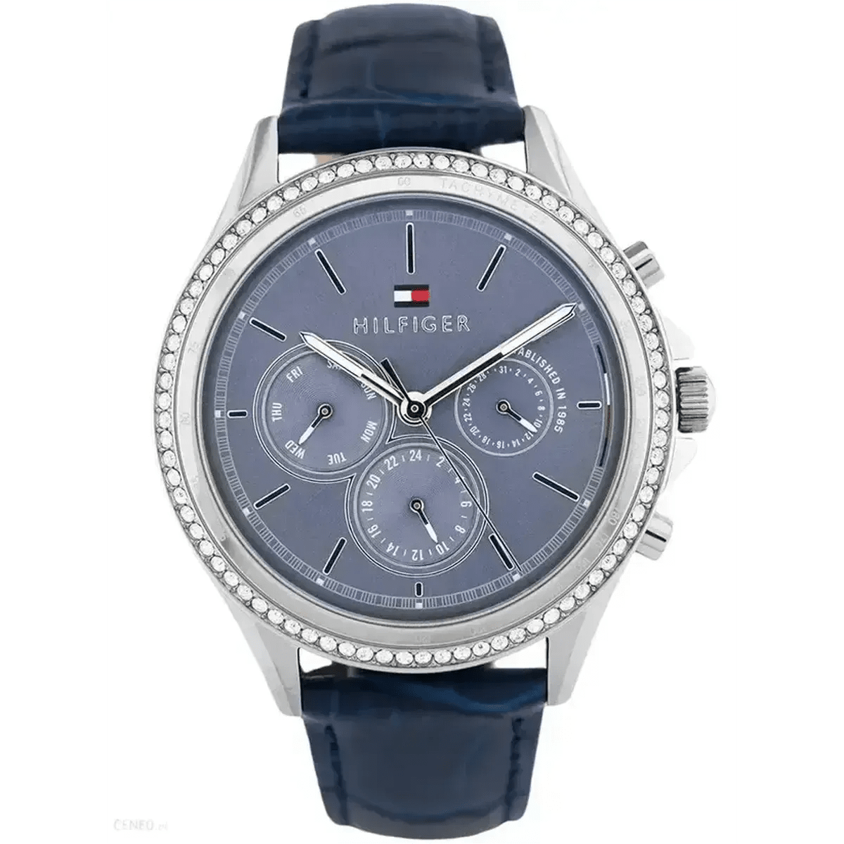 Tommy Hilfiger Ari 1781979 Women's Watch – 39mm Navy Dial Leather