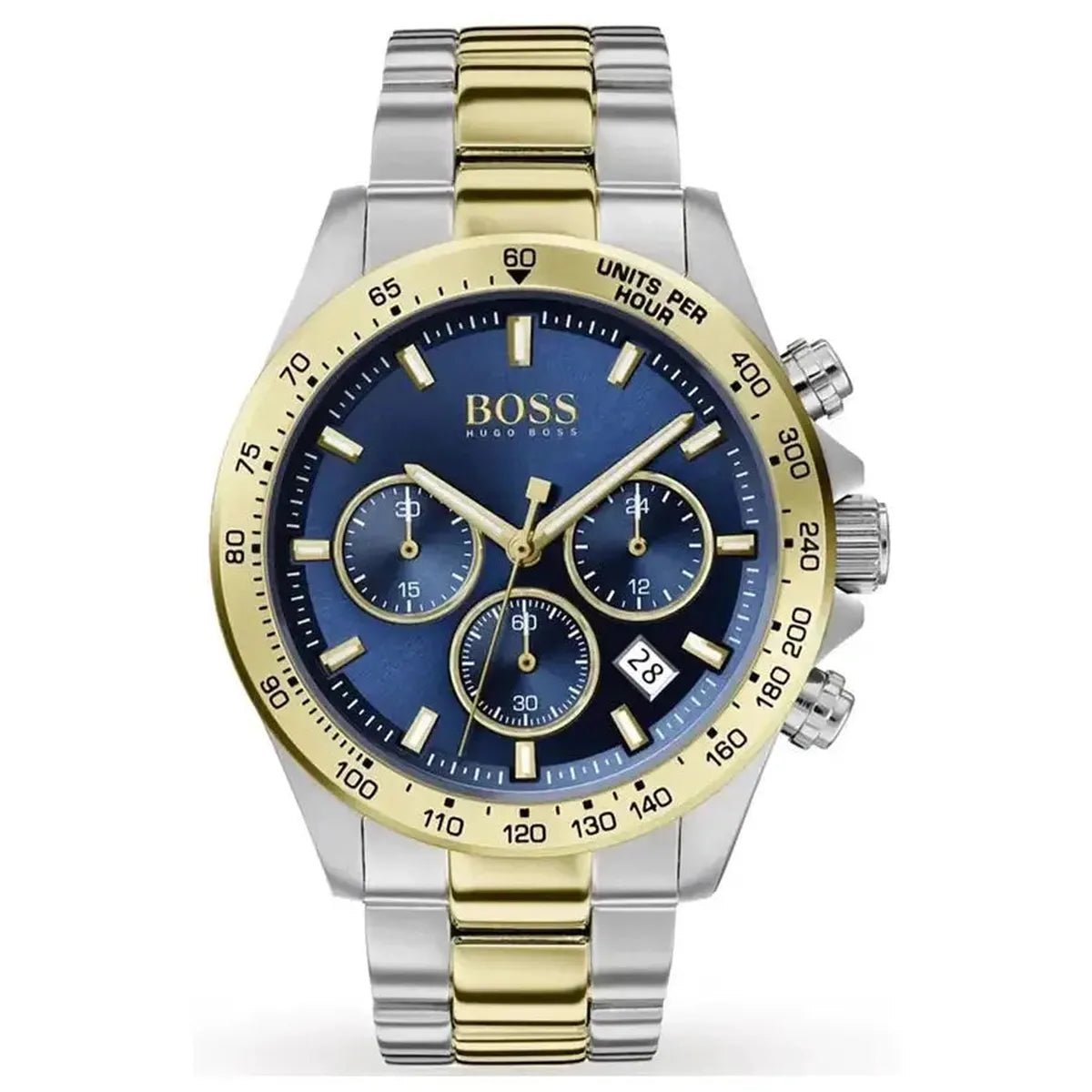Hugo Boss Hero 1513767 Men's Watch – 45mm Blue Dial Stainless Steel