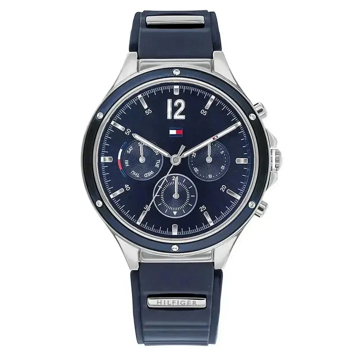 Tommy Hilfiger Eve 1782281 Women's Watch – 38mm Navy Dial Silicone