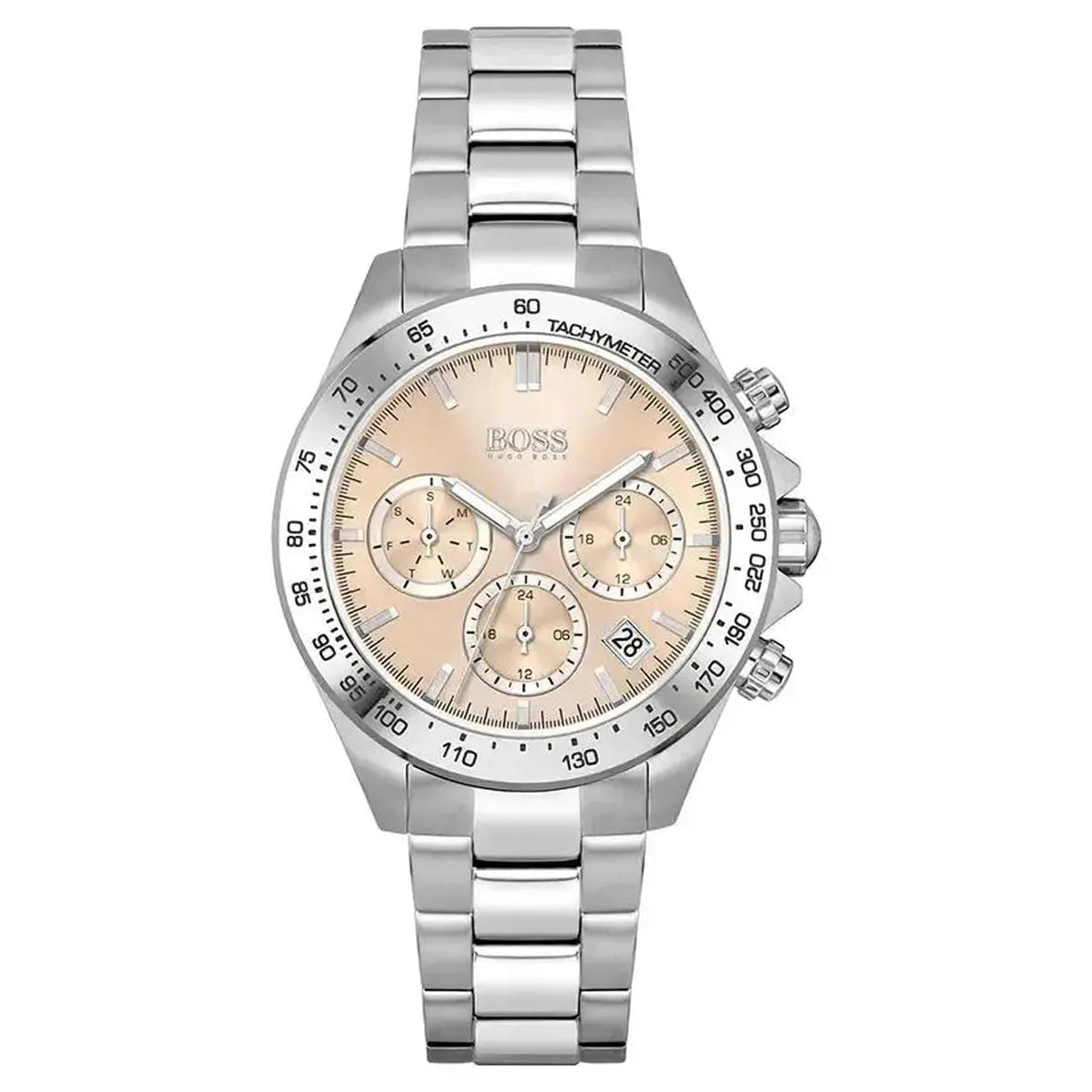Hugo Boss Novia 1502615 Women's Watch – 38mm Gold Dial Stainless Steel