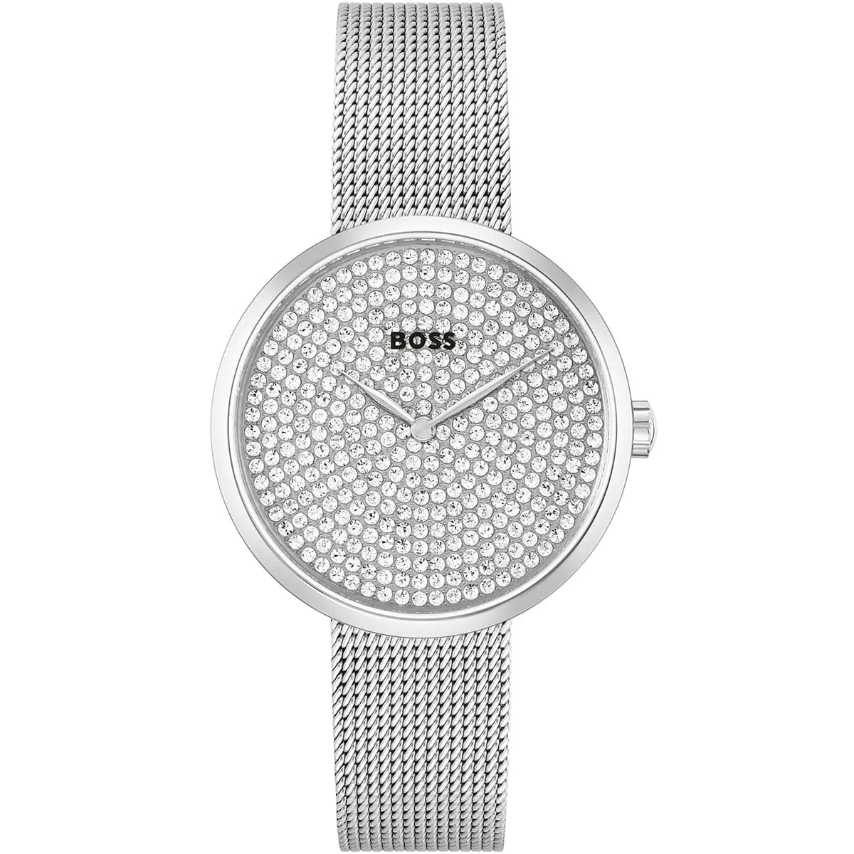BOSS Praise 1502657 Women's Watch – 36mm Silver Dial Stainless Steel