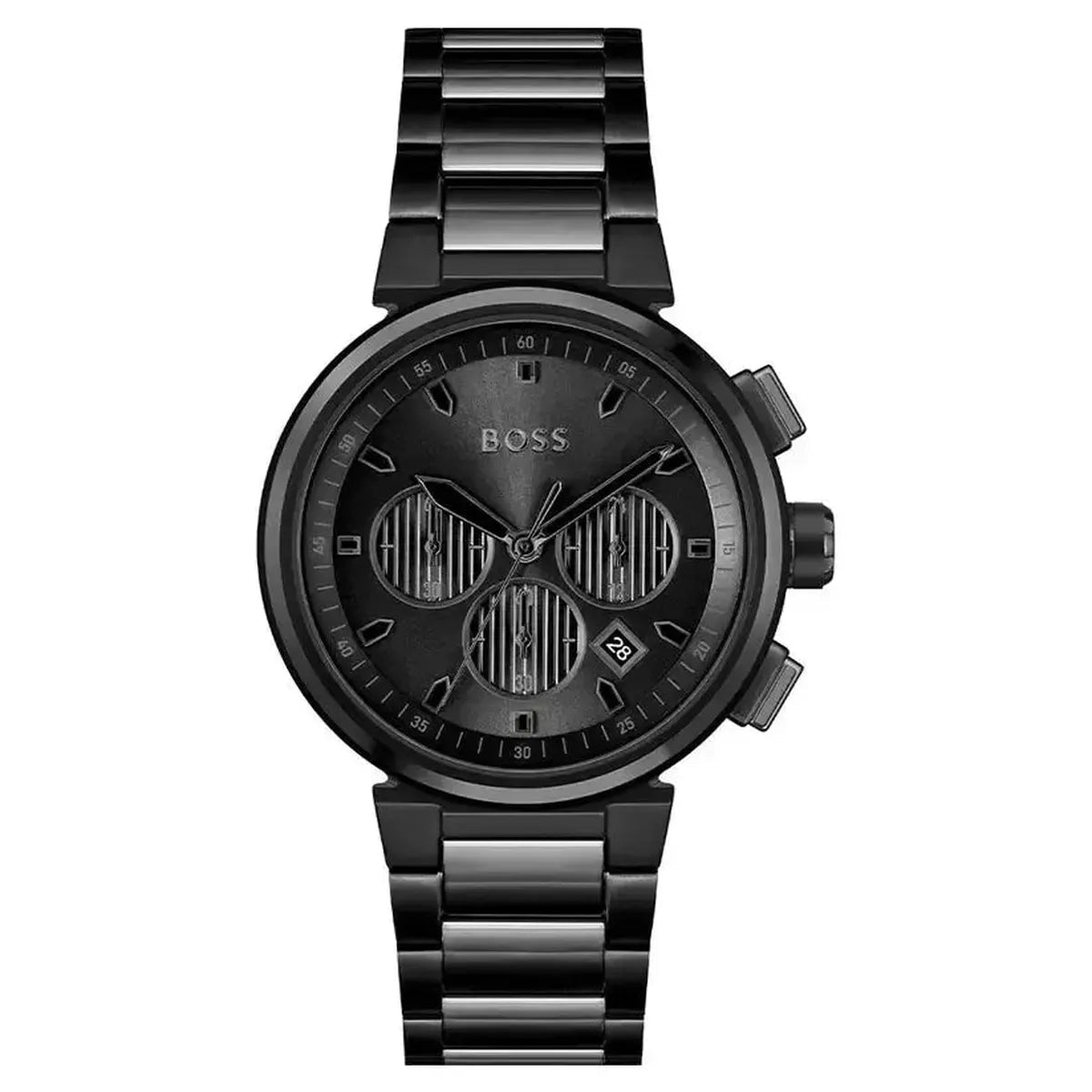 Hugo Boss One 1514001 Men's Watch – 44.0mm Black Dial Stainless Steel