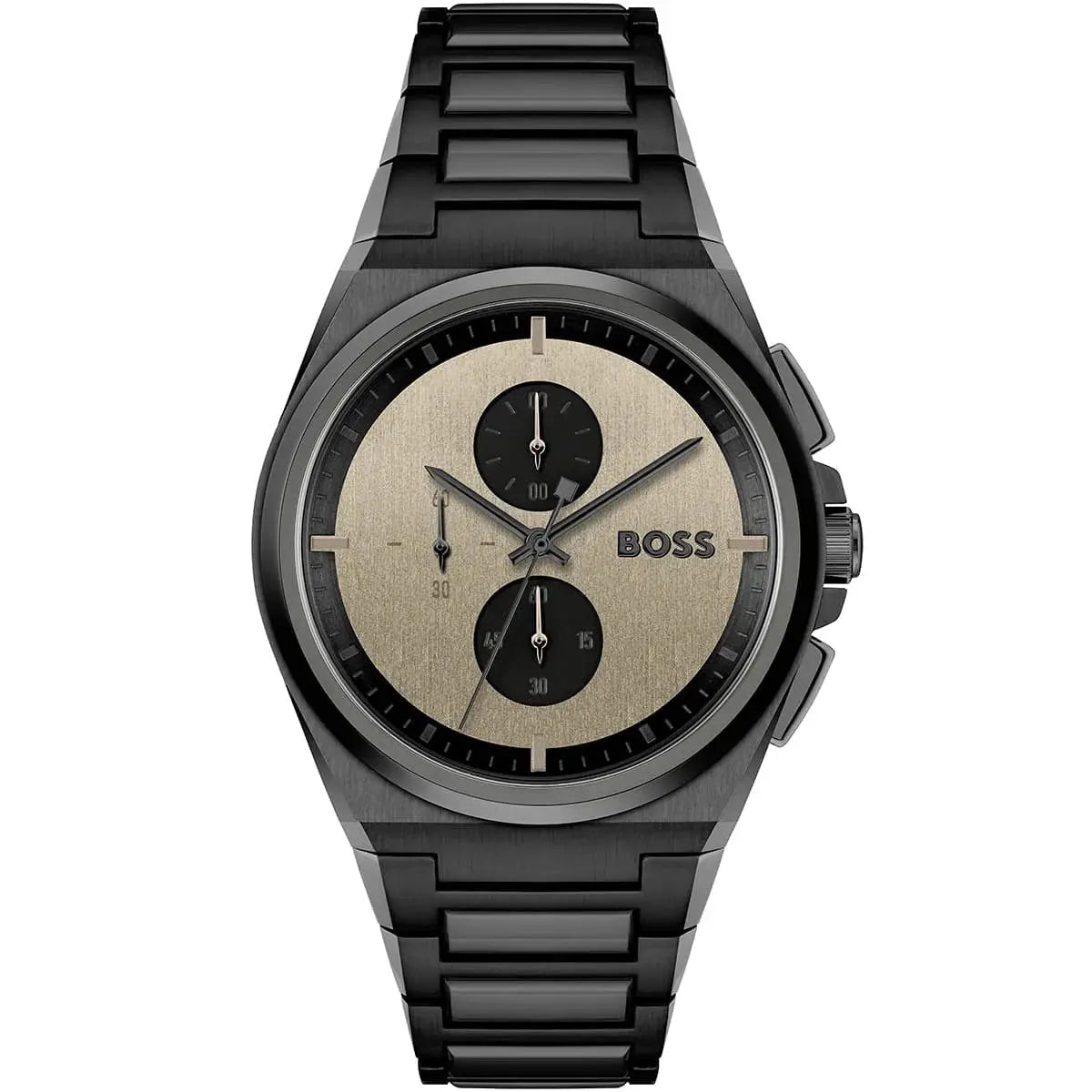 Hugo Boss Steer 1514043 Men's Watch – 44mm Brown Dial Stainless Steel