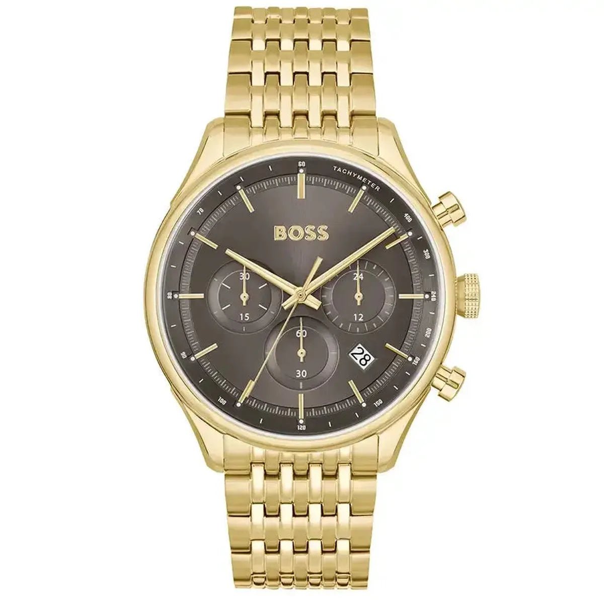 Hugo Boss Gregor 1514051 Men's Watch – 45mm Grey Dial Stainless Steel