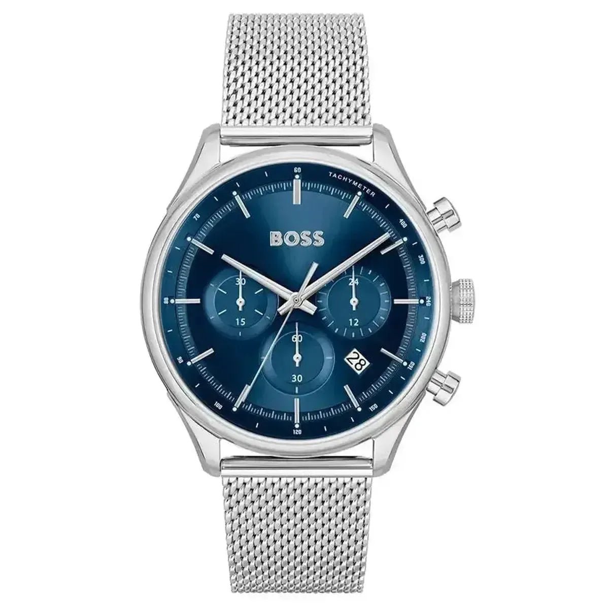 Hugo Boss Gregor 1514052 Men's Watch – 45mm Blue Dial Stainless Steel
