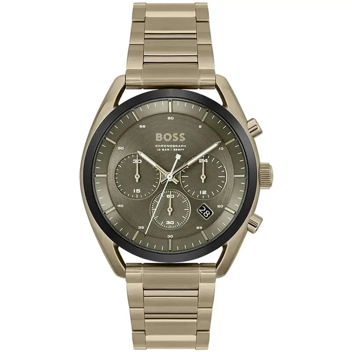 Hugo Boss Top 1514094 Men's Watch – 44mm Brown Dial Stainless Steel
