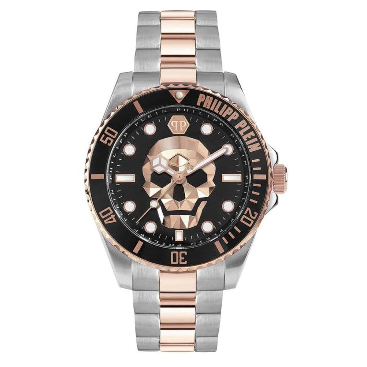 Philipp Plein The $kull Diver PWOAA0822 Men's Watch – 44mm Black Dial Stainless Steel
