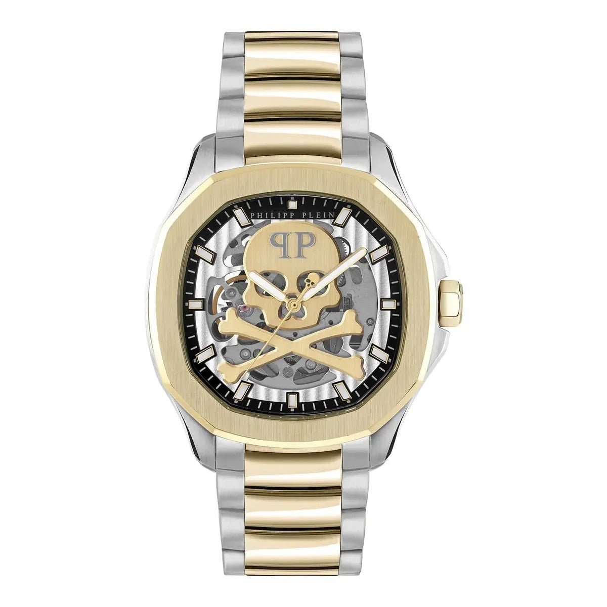 Philipp Plein The $keleton $pectre PWRAA0323 Men's Watch – 42mm Silver Dial Stainless Steel