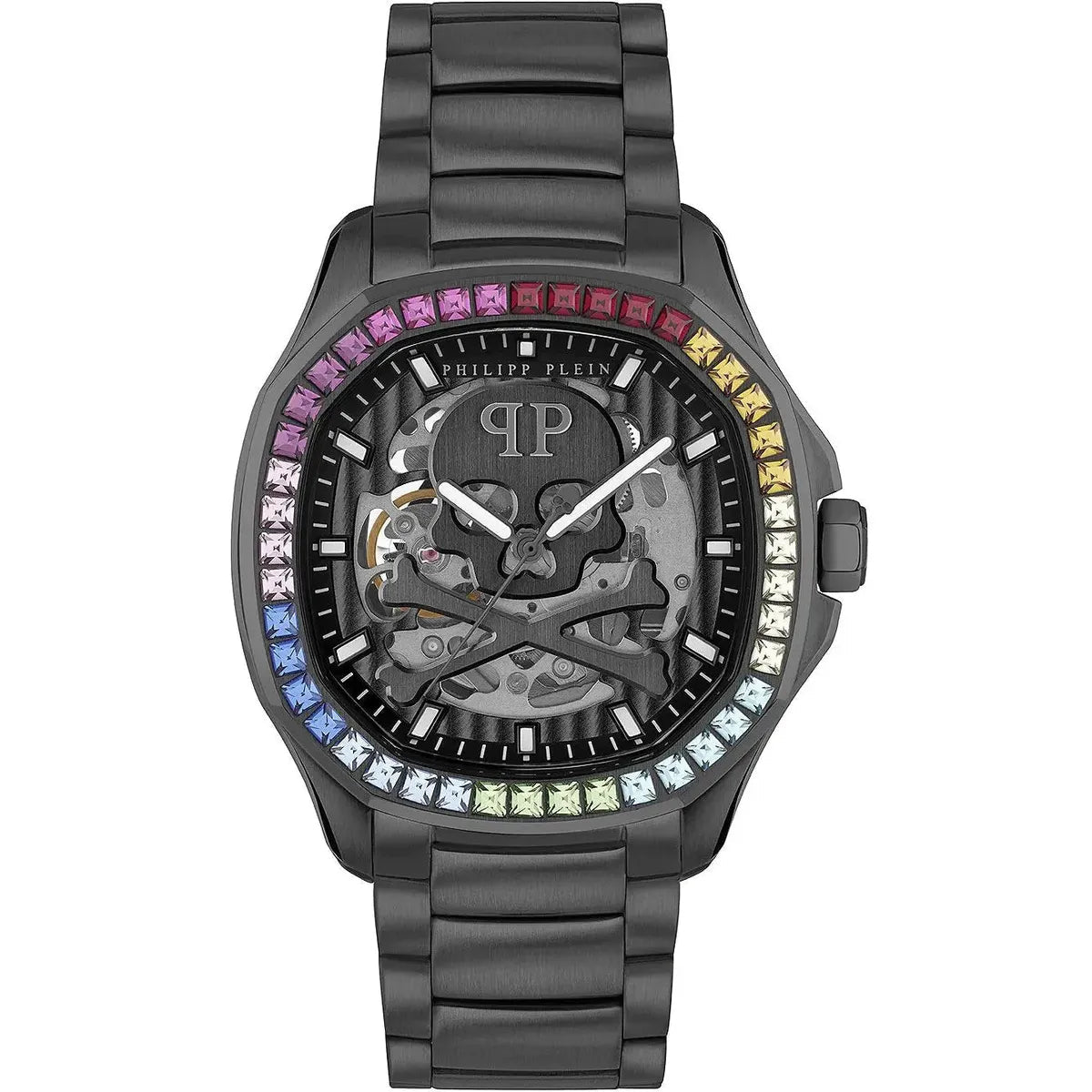 Philipp Plein The $keleton $pectre PWRAA0823 Men's Watch – 42mm Black Dial Stainless Steel