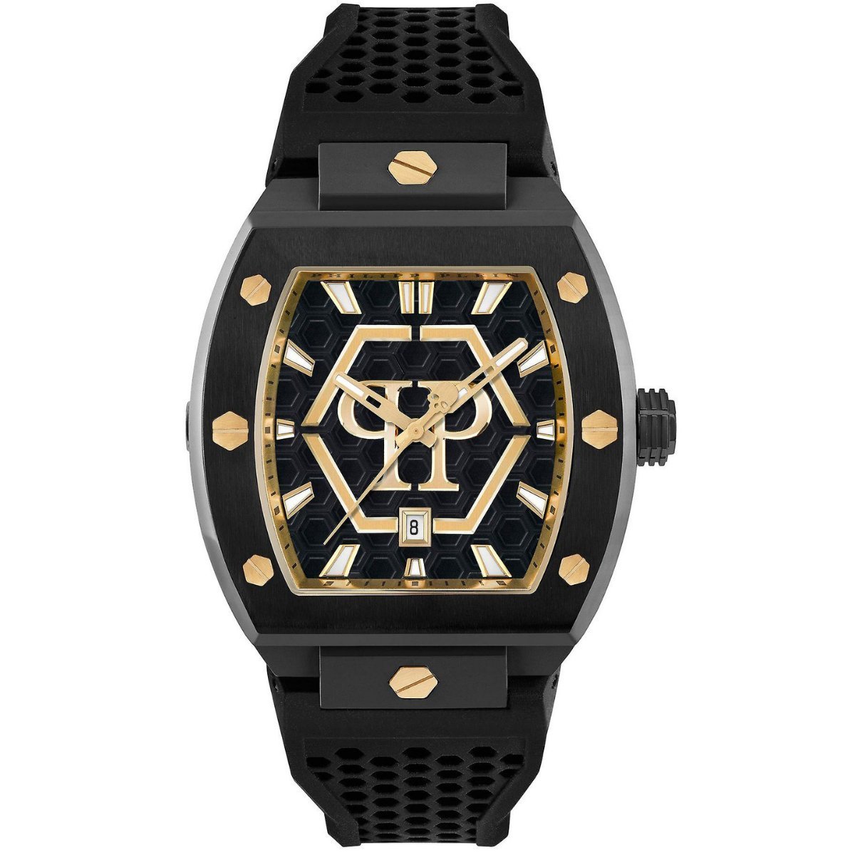 Philipp Plein The Hexagon Phantom Black Dial Men's Watch PWPUA0224