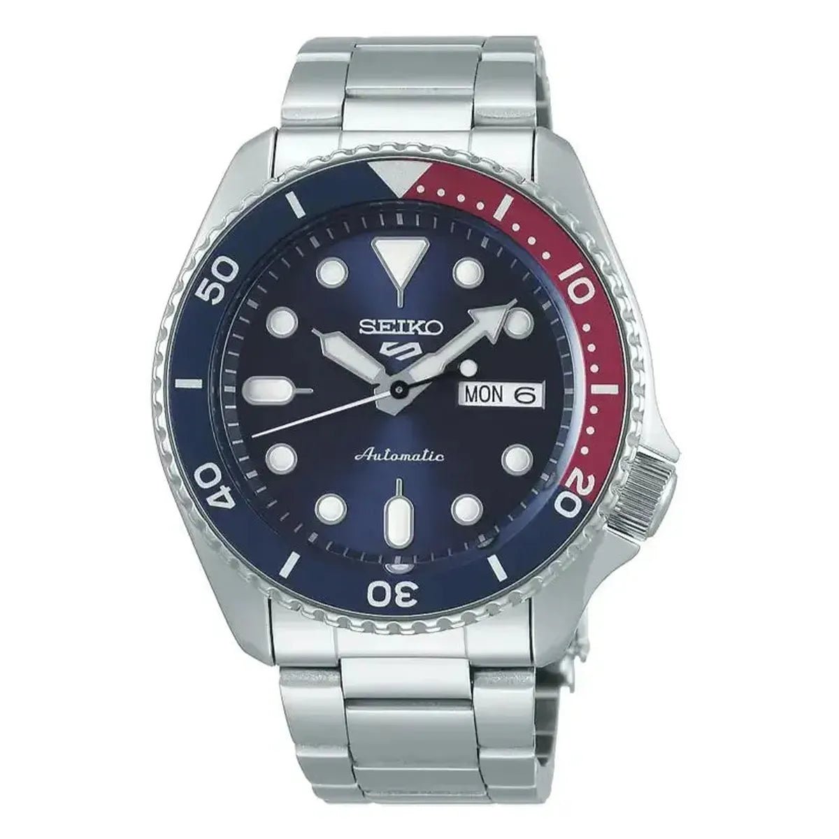 Seiko 5 Sports SRPD53K1 Men's Watch – 42.5mm Blue Dial Stainless Steel
